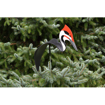 Art de jardin pileated woodpecker