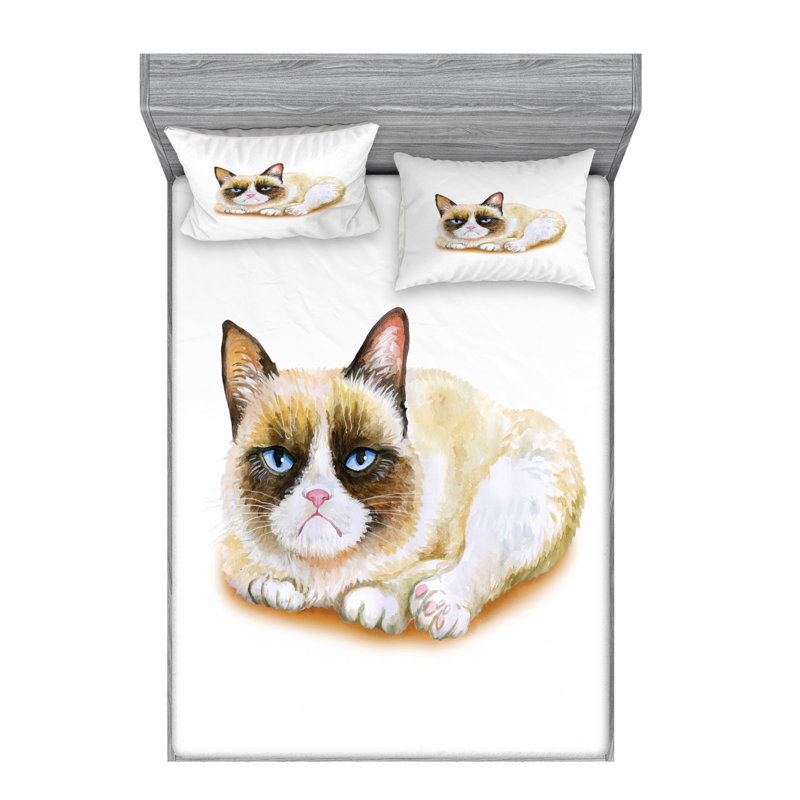 Microfiber Sheet Set, Full Sheet Set with 2 Pillowcases