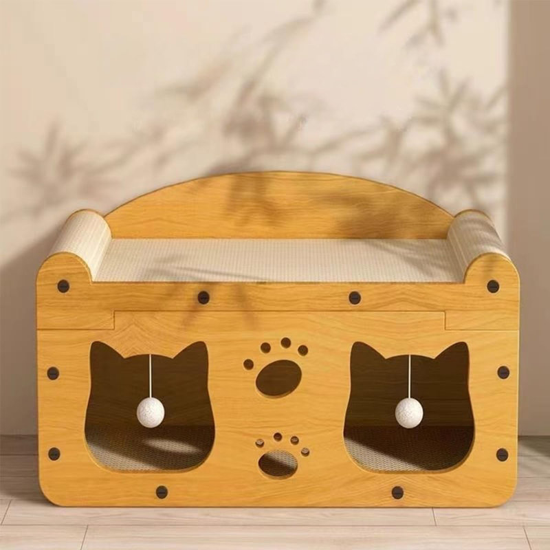 Multi-Functional Cat Scratcher Lounge Bed