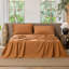 Drap plat 100% coton lavé MooMee-107894581-107894589