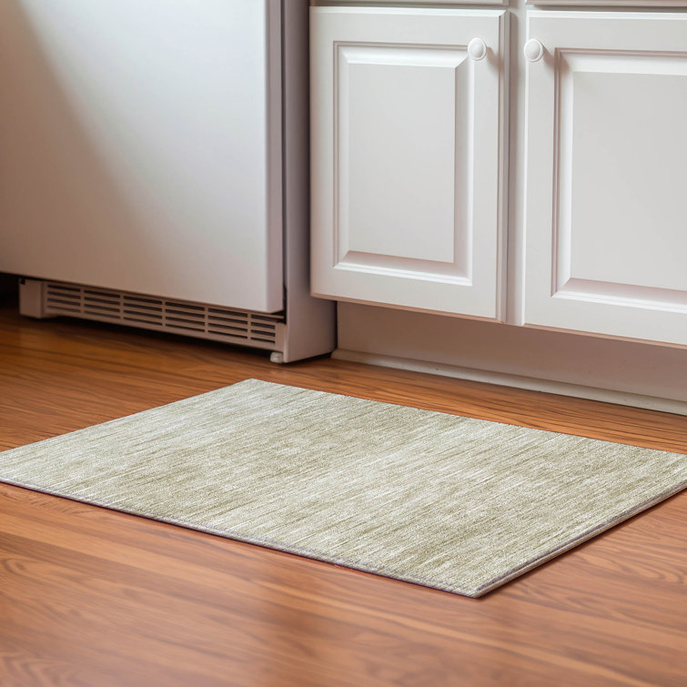 Premium Machine Washable Prisco Khaki Rug