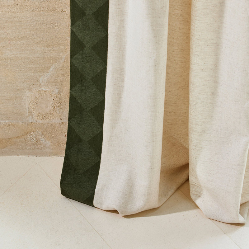 OPIS Curtain Single Panel, White