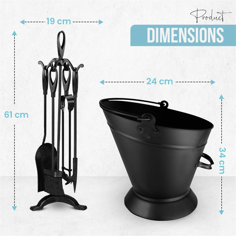 Atencio Fireplace Tool Set