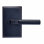 Bravura 846-G1 Knurled Privacy Lever on  Beveled Rectangular Rose in Oil Rubbed Bronze