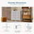 Enegess 4 Drawer Storage Dresser Chest-159620564