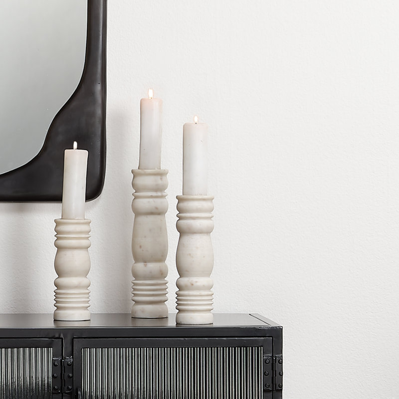Monument Marble Tabletop Candlestick