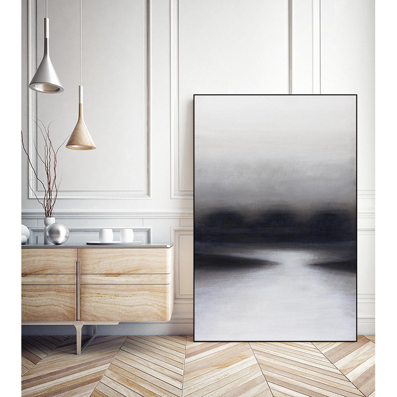 Brume ", toile encadrée par Giant Art