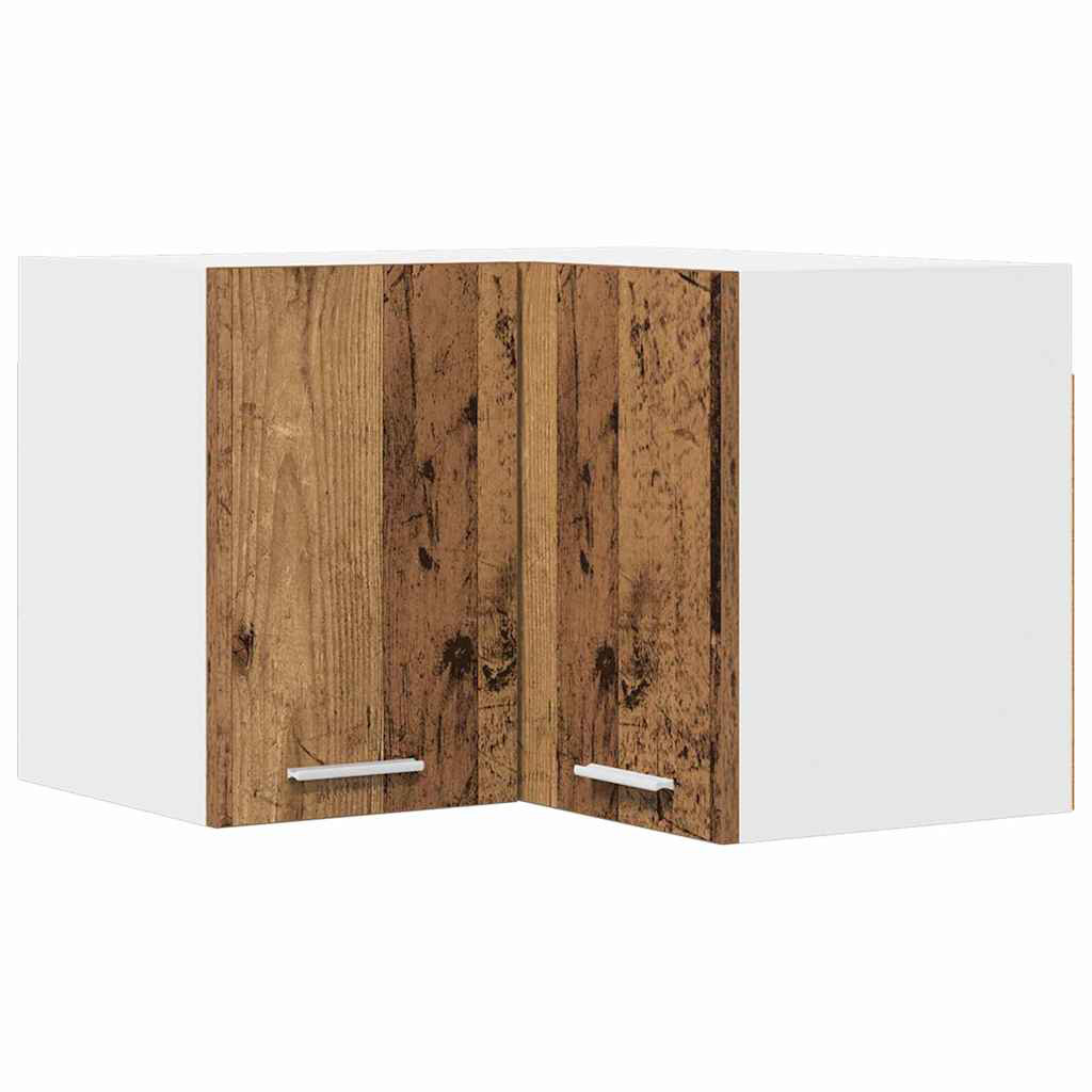 Vidaxl Hanging Cabinet Riga White 57 X 57 X 40 Cm Engineered Wood