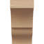 Bois de cèdre brut Asheboro, grain de bois TimberThane Corbel, apprêté brun clair-88289128