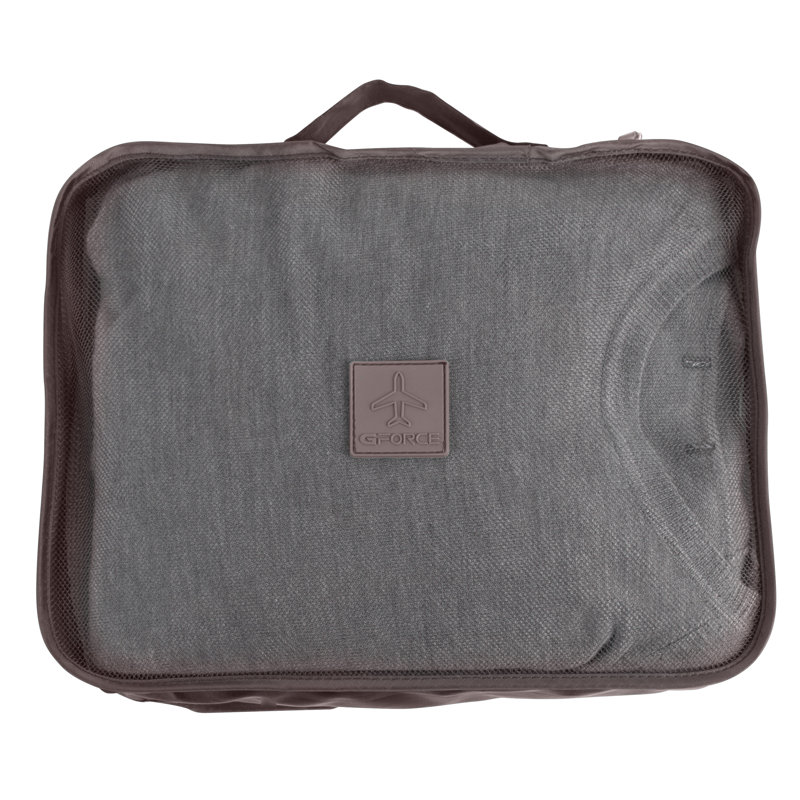 Ebern Designs Fabric Bin, Brown