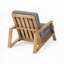 Fauteuil d'extérieur en bois d'acacia-1654464137