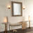Rorschach Engineered Wood Flat Wall Mirror-620417873