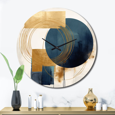 Horloge murale Mid-Century II Moon Bliss On