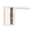 Modular Storage 57.40" W Shelf Unit with Hang Rod-98788134