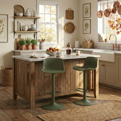 Meli Swivel Bar Stool