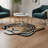 Feline Majesty Hand-Tufted Tiger Head Accent Rug