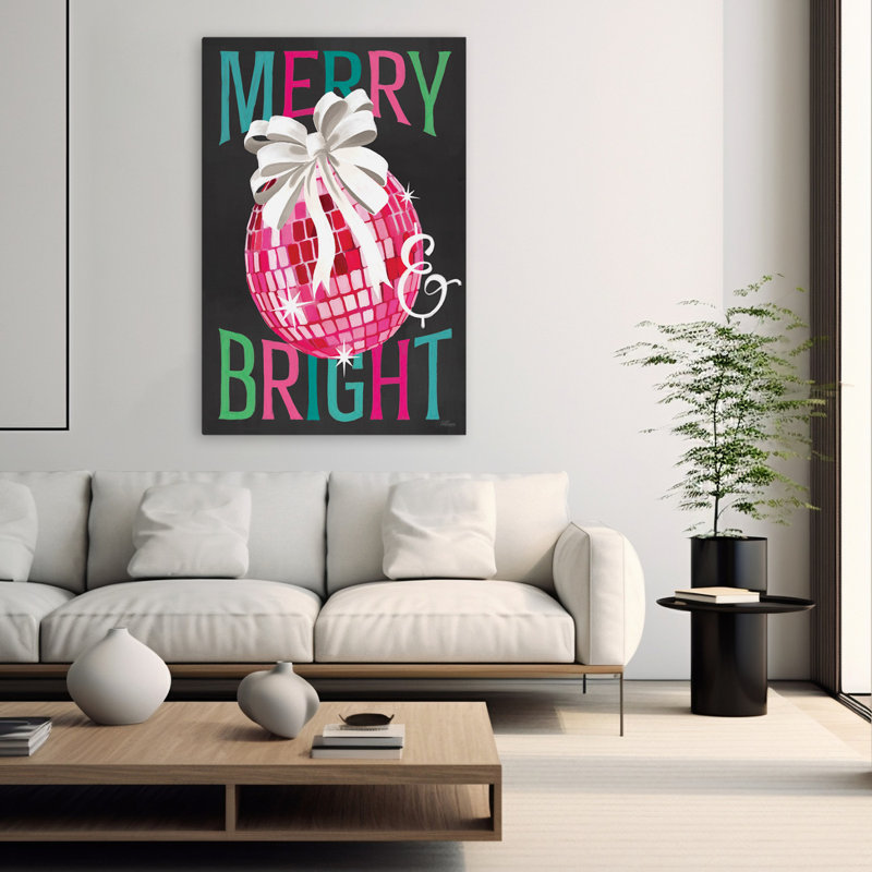 Boule disco Merry & Bright, H 60 po x l 40 po