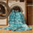 Washable Lagoon Waters Hawaiian Area Rug-1978117482