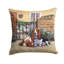  Coussin décoratif Basset Hound at the Gate-640300581