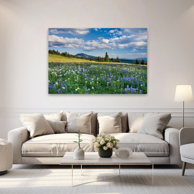 Rustic And Modern Rustic Trophy Meadows, 60" H x 40" W