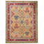 Tapis oriental moderne unique 5 x 7 rouillé One-of-a-Kind