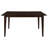 Cappuccino 5-piece Rectangular Dining Set