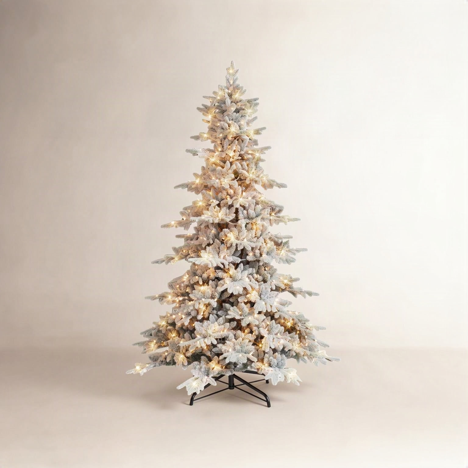 108' Lighted Artificial Fir Christmas Tree