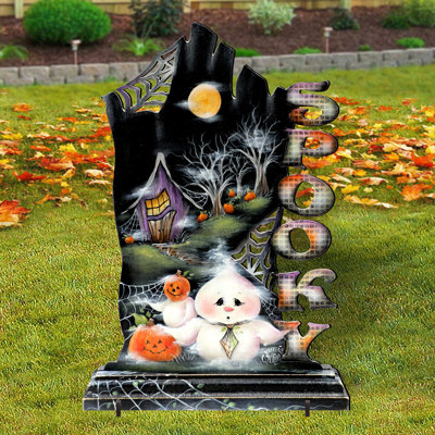 Wood Halloween Decoration