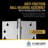 3.5" H x 3.5" W Butt Bearing Single Door Hinge-65781559