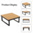 Aluminum Patio Conversation Set