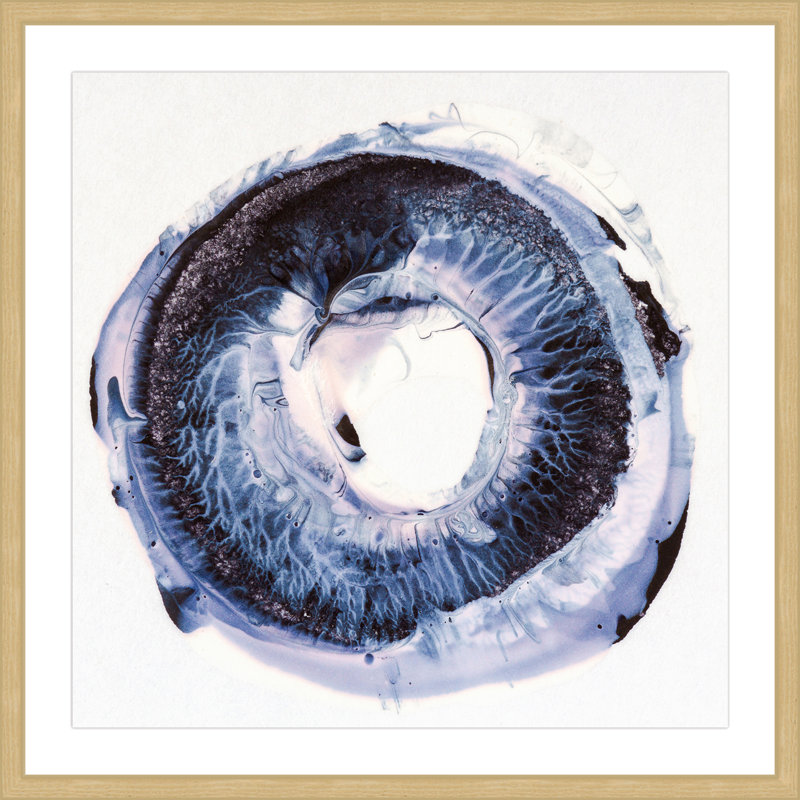«Sphere With Sadness», reproduction d'art encadrée, Cadre beige, H 24 po x l 24 po x P 1,5 po