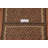 Reversible Kilim Brown Wool Area Rug 5x7