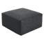 Repose-pieds rembourré en cuir PU Orrey-891622010