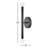Jamir 2-Light Steel Dimmable Wallchiere-69559488
