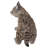 Lynx Kitten Statue