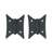 Rough Butterfly Hinge, Pair