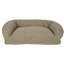 Lit pour chien matelassé en microfibre-40416245-40416244
