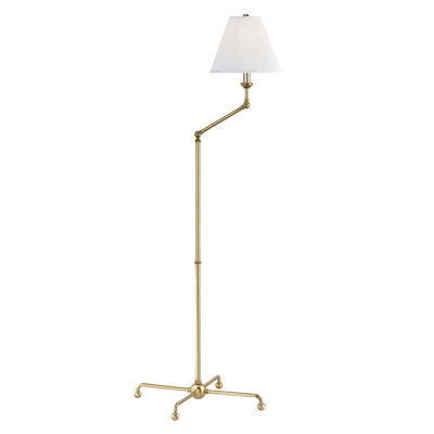 Adjustable 60" Swing Arm Floor Lamp