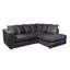 Moana 3 Seater Corduroy Corner Sofa -1526497736-1526497621