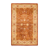 Classic One-of-a-Kind 3'3" X 5'3" Hand Knotted Area Rug
