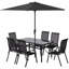 Ensemble de conversation de style moderne, ensemble de 8 meubles de patio