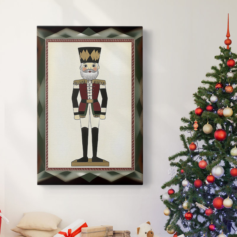 Art des Fêtes de Noël - Toile tendue avec châssis CXIV, H 18 po x l 12 po