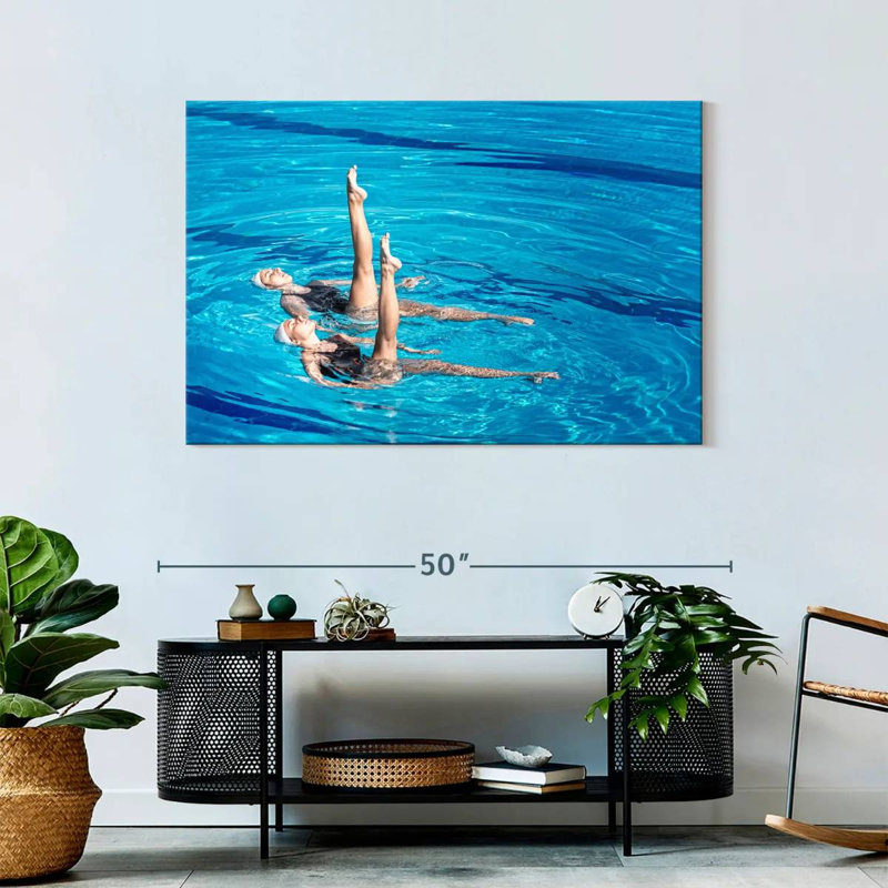 Sireci Synchronized Swimmers, 30" H x 45" W