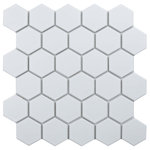 Perfection 2" x 2" Straight Edge Porcelain Mosaic Sheet Floor Use Tile