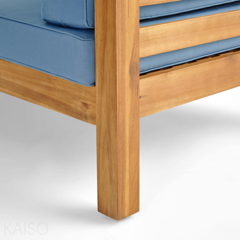 Fauteuil club, Blue, Brown