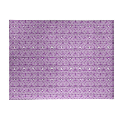 Chenille Geometric Indoor Rug