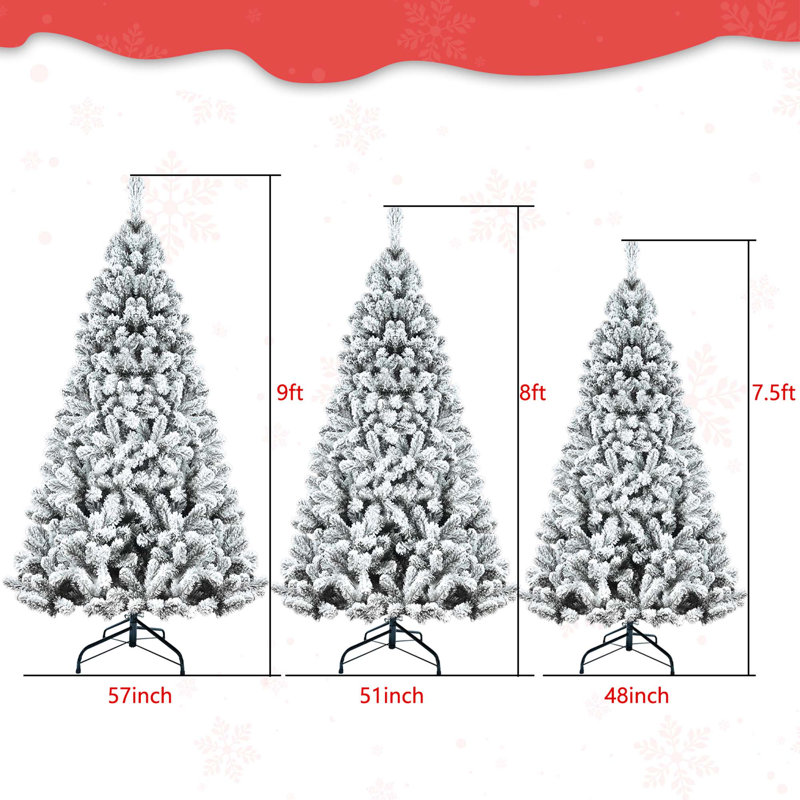 Arbre de Noël en PVC, 7.5'