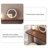 31.5"Luxury-Style Extendable Solid Wood Vanity Desk