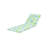 Outdoor Chaise Lounge Cushion with Tropical Leaf Print, Waterproof Recliner Pad for Patio or Poolside-523918637