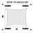 Royal Shade Square Shade Sail With Hardware Kit-90750040-90750036